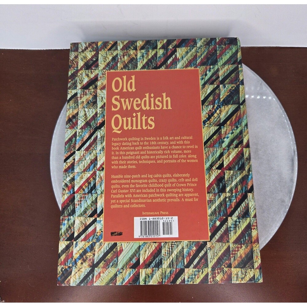 Old Swedish Quilts Asa Wettre Hardcover Interweave Quilting History Photos - Picture 10 of 15